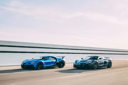 Bugatti Chiron Rimac Nevera 2021