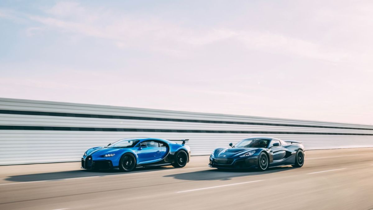 Bugatti Chiron Rimac Nevera 2021