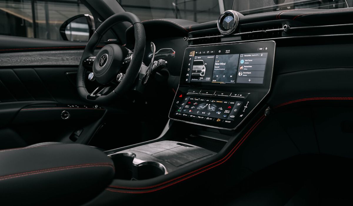 interior maserati